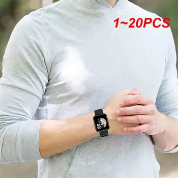 1 ~ 20ШТ ремешок для смарт-браслета Спортивные силиконовые часы браслет ремешок для смарт-ремешка