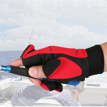 1 пара рыболовных перчаток, теплые велосипедные варежки, водонепроницаемые перчатки на весь палец, Ветрозащитные, нескользящие для женщин, мужчин, Походные принадлежности для кемпинга