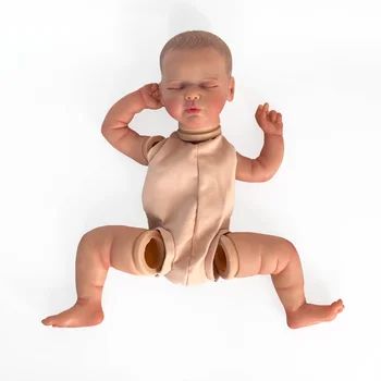 20-дюймовые уже раскрашенные наборы Valentina Reborn Baby Doll с Тканевым телом, 3D-окрашенная кожа, множество деталей, вены, Наборы Bebe Reborn