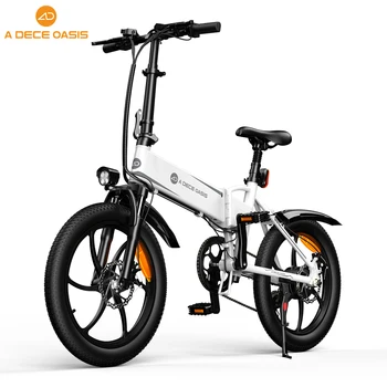 20-дюймовый Складной Электровелосипед Ebike Commuter 36V 10.4AH Со Съемной Литиевой Батареей Ebike 250W Электрические Велосипеды