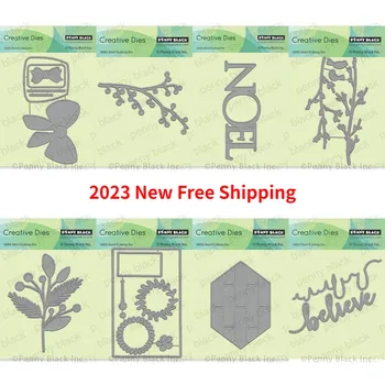 Door Shiplap Hexagon 2023 Новые металлические трафареты для скрапбукинга, украшения фотоальбомов, поделок