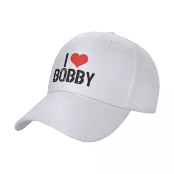 I Love Bobby Бейсболки Snapback Модные бейсболки Дышащие Повседневные Уличные Унисекс Многоцветные настраиваемые