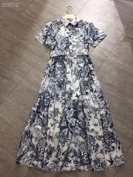ty0267 Высококачественное Новое Модное Женское весеннее платье 2023 года Роскошного Европейского Дизайна в стиле вечеринки