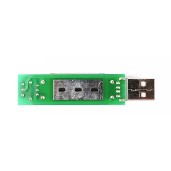 USB-порт Мини-разрядный Нагрузочный резистор Цифровой измеритель тока напряжения Тестер 2A 1A с переключателем 1A Зеленый светодиод 2A Красный светодиод