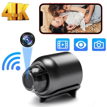 Wi-Fi Мини-камера Камеры наблюдения Защита безопасности Удаленный монитор ночного видения Широкоугольный видеомагнитофон для умного дома с углом обзора 140 °
