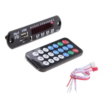 Автомагнитола Беспроводной Bluetooth USB FM TF AUX MP3 WMA Модуль платы декодера
