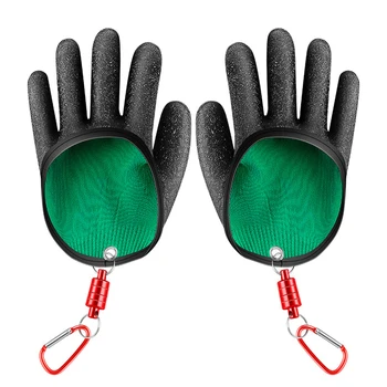 Гибкие и устойчивые к проколам рыболовные перчатки с магнитным фиксатором Обеспечивают безопасные и комфортные занятия на свежем воздухе