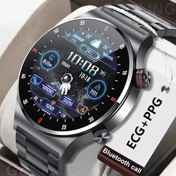 Для Xiaomi Android Samsung Huawei Смарт-часы Мужские женские с изготовленным на заказ циферблатом Спортивные водонепроницаемые смарт-часы с Bluetooth-вызовом ECG PPG