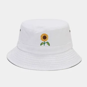 Женская широкополая шляпа с защитой от ультрафиолета с Подсолнухом, пляжный аксессуар с широкими полями для отдыха, занятий спортом на открытом воздухе Летом