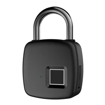 Замок по отпечатку пальца Бесключевой замок по отпечатку пальца Биометрическая идентификация Водонепроницаемый USB Перезаряжаемый для дома общежития