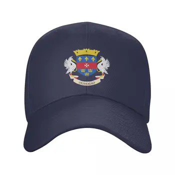 Кепка с гербом Сен-Бартелеми, бейсболка для гольфа, женская шляпа, мужская кепка