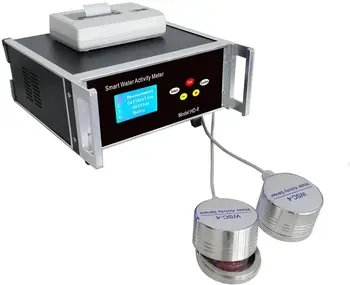 Лабораторный измеритель активности воды в пищевых продуктах с 2 датчиками принтер Лабораторный тестирующий прибор мощностью 0 ~ 1000 Вт, 2 точки измерения
