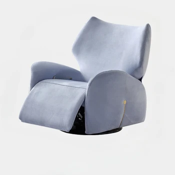 Легкий одноместный диван, Роскошный минималистичный диван для гостиной, Вращающийся электрический стул специальной формы