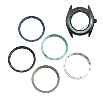 Медное кольцо с часовой шкалой GS 32,1 мм, внутреннее теневое кольцо для часов NH35, корпус часов NH35, Аксессуары для механических часов