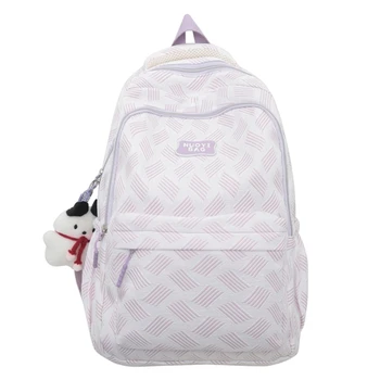 Модный женский ноутбук с высокой емкостью для печати, женская школьная сумка, модный женский рюкзак для колледжа, милые сумки для путешествий для девочек