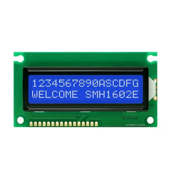 Модуль LCD1602 1602 белый / синий /Желто-зеленый Экран 84x44 мм 16x2 Символьный ЖК-дисплей Модуль 1602 5V Русский