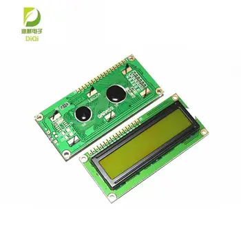 Модуль LCD1602 1602 Синий / желто-зеленый экран 16x2-символьный ЖК-дисплей
