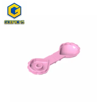 Моллюск Gobricks GDS-2097, Тип 1 - Непрерывный внутренний выступ с зубчатыми выступами, совместимый с детскими игрушками lego 30218
