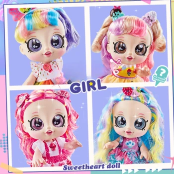 Новая милая кукла-мороженое, кукла-сюрприз для девочки, радужные детские куклы, семейная игрушка, подарок к празднику для девочки и мальчика, музыкальная кукла-сюрприз