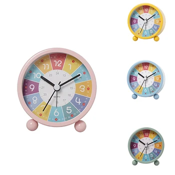 Развивающие настенные часы для детей, время обучения, бесшумные, не тикающие декоративные часы для классных комнат или спален