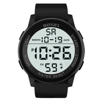 Роскошные мужские аналоговые цифровые военные спортивные водонепроницаемые наручные часы со светодиодной подсветкой, модные, минималистичные и атмосферные мужские часы