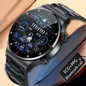 Смарт-часы QW33 Bluetooth Call NFC Контроль доступа HR BP Мониторинг состояния Spo2 Кнопка поворота Умных часов в стиле двух меню