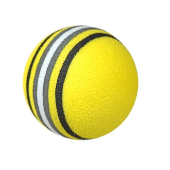 тренировочные пенопластовые мячи для гольфа 10шт. Для тренировок в помещении Радужные губчатые мячи для тренировок с мячом для тренировок Аксессуар