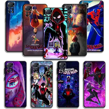 Чехол Marvel с Человеком-пауком в Стихах Паука Для Xiaomi Redmi Note 12S 11 12 11T 11S 10 8 Pro 9 9S 9T 8T для Redmi 12 10 10C K40
